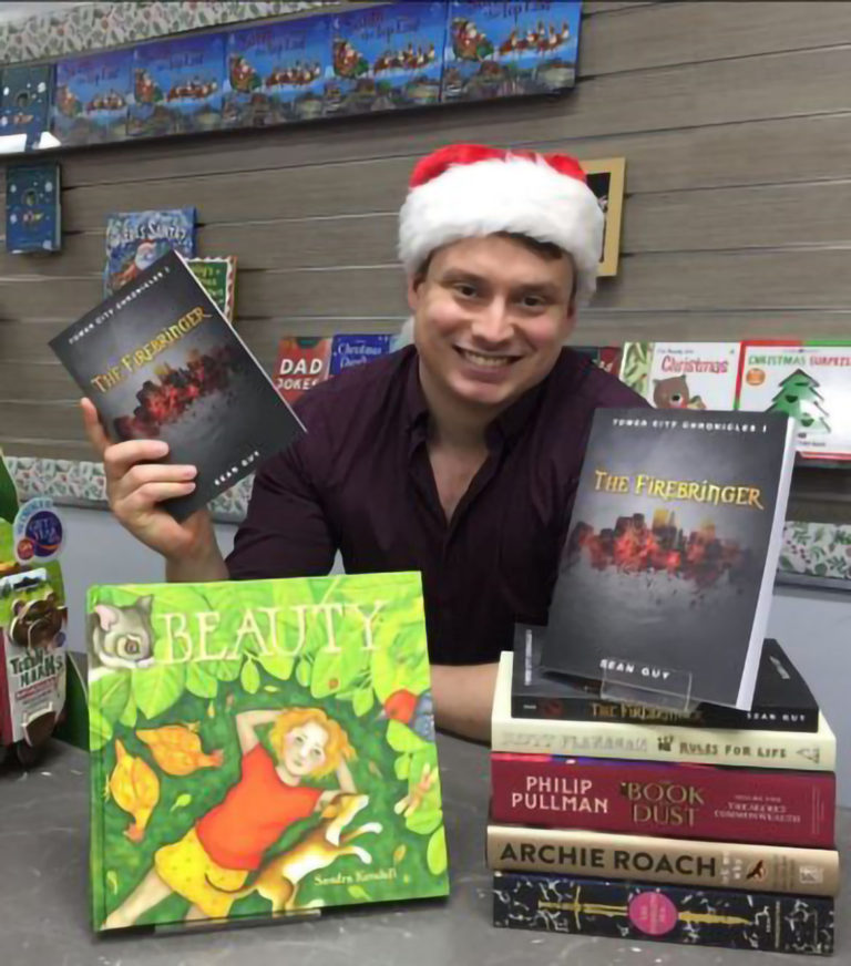 Darwin bookseller Sean Guy on stocking self-published books, and handselling ‘The Firebringer’