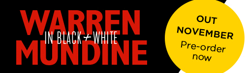 Image. Advertisement: Warren Mundine in Black and White