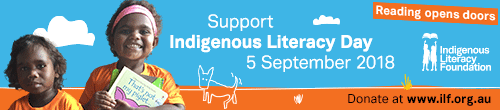 Image. Advertisement: Indigenous Literacy Day