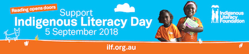 Image. Advertisement: Indigenous Literacy Day, 5 September 2018.