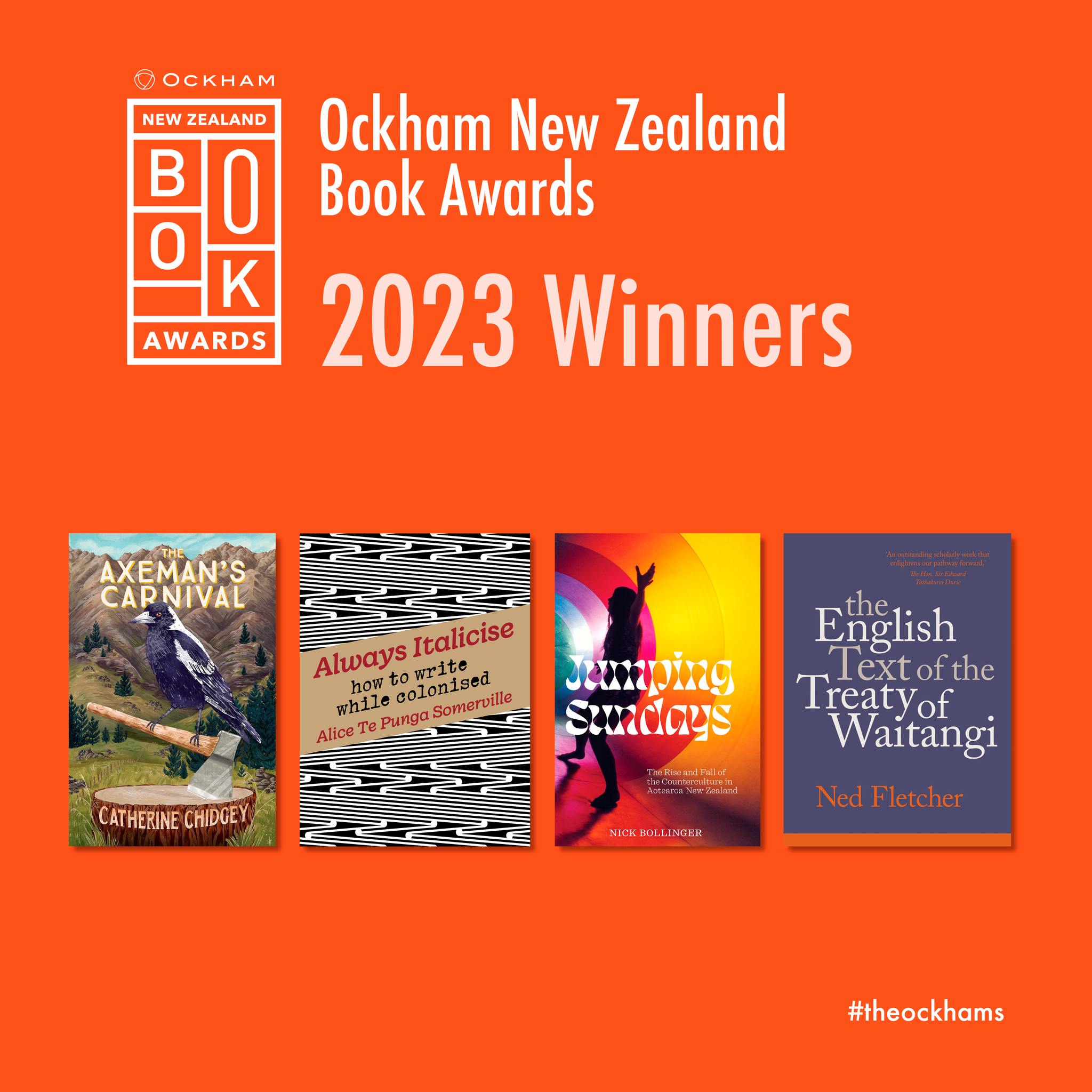 Ockham NZ Book Awards 2023 winners announced