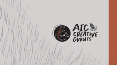 Logo for the AIC Creative Grants