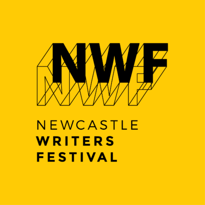 a logo for Newcastle Writers Festival