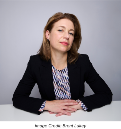 a portrait of Georgina Arnott