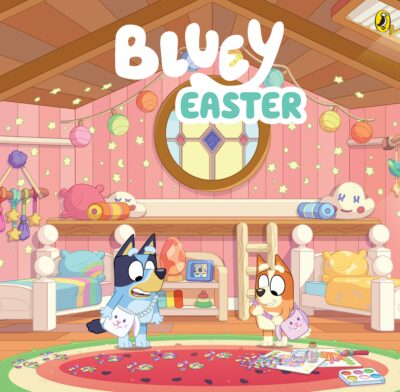 Bluey Easter, the cover