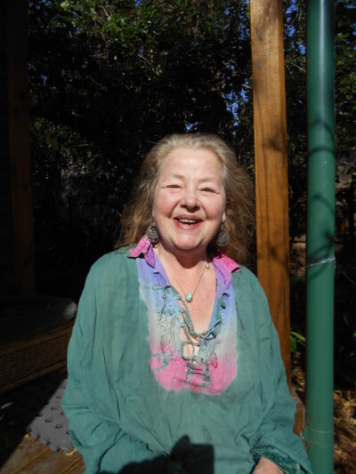 a portrait of Kerry Greenwood