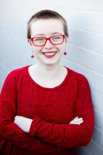 a portrait of Meg Caddy