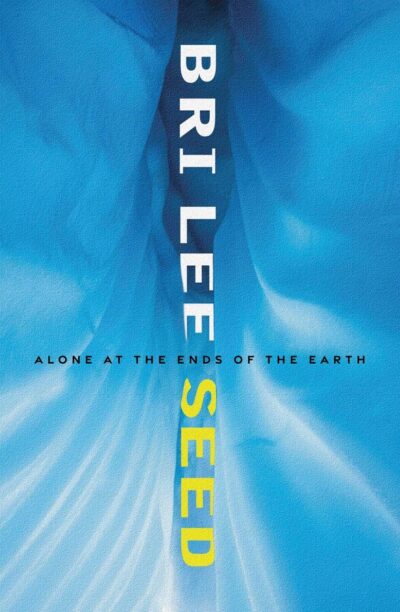 The book cover of 'Seed' by Bri Lee. The text runs vertically against a blue background.