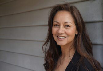 A portrait of Michelle Wright.