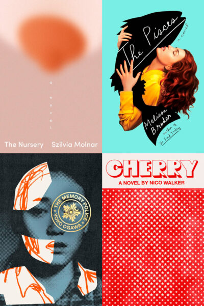 Montage of the four most-mentioned book covers.
