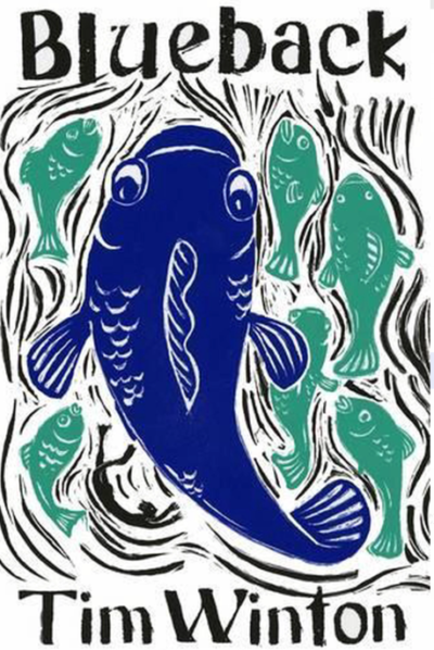 Cover of Tim Winton's 'Blueback'.