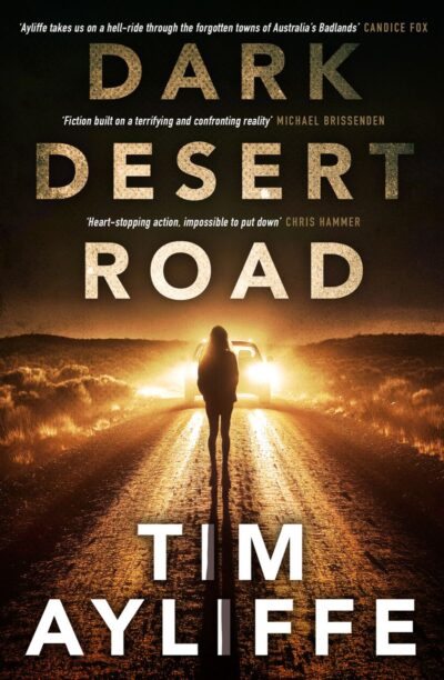 Cover of “Dark Desert Road”.