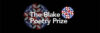 Logo of the Blake Poetry Prize on a black background