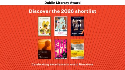Covers of the Dublin Literary Award 2026 shortlisted titles
