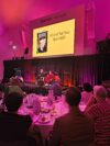 Picture of Magda Szubanski and Michael Heyward on a stage
