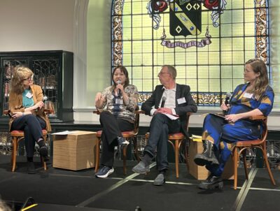 L-R: Emma Dorph, Juliana Tan, Jérôme Pescheux and Ilaria Marzi.