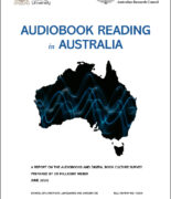 Cover of Audiobook Reading in Australia report
