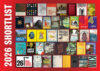 Book covers of PANZ shortlist