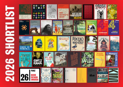 Book covers of PANZ shortlist