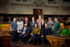 SLV Fellowship recipients in the library