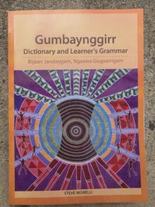 Cover image of the Gumbaynggirr Dictionary and Learner's Grammar