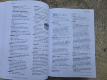 an internal page spread from A Handbook of Aboriginal Languages of New South Wales and the Australian Capital Territory