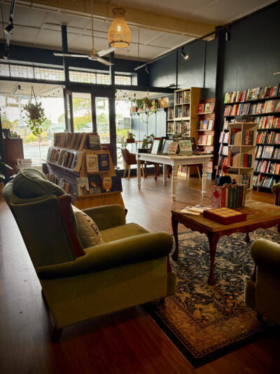 Interior of Brush Turkey Books